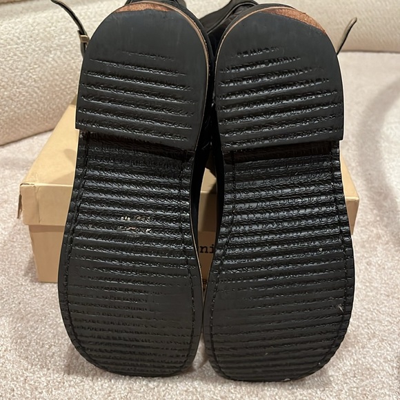 Jim Barnier black pebble leather tall boot sz 11m - Picture 6 of 8